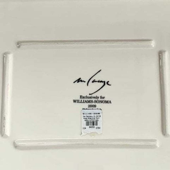 Large PLATTER Williams Sonoma Marc Lacaze 2009 Culinary Wine Map of France Tray - Picture 5 of 5